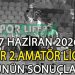 27 HAZİRAN 2026, İZMİR MUSTAFA KASAP 2.AMATÖR LİGDE GÜNÜN SONUÇLARI