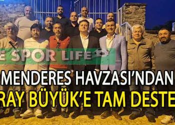 İZMİR ASKF BAŞKAN ADAYI ERAY BÜYÜK, MENDERES HAVZASINI ZİYARET ETTİ