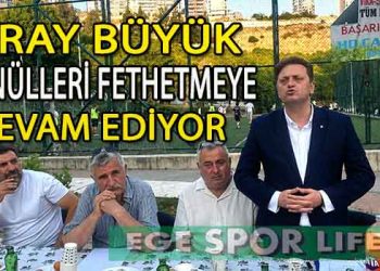 İZMİR ASKF BAŞKAN ADAYI ERAY BÜYÜK’TEN ÇİĞLİ KULÜPLERİNE ZİYARET