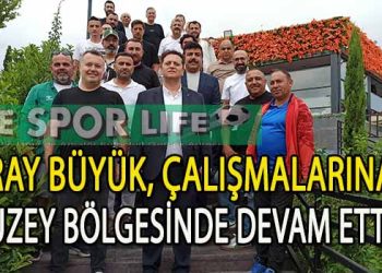 İZMİR ASKF BAŞKAN ADAYI ERAY BÜYÜK, MENEMEN’DE KUZEY TAKIMLARI İLE BİR ARAYA GELDİ