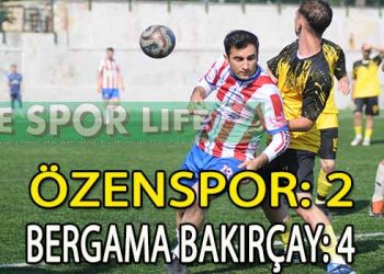 BERGAMA BAKIRÇAY, ŞAMPİYONLUK YARIŞINI BIRAKMADI