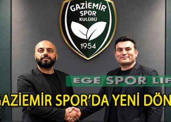 GAZİEMİR SPOR’DA YENİ DÖNEM