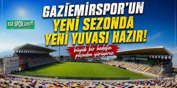 GAZİEMİRSPOR’UN YENİ SEZONDA YENİ YUVASI HAZIR!