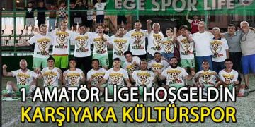 KARŞIYAKA KÜLTÜRSPOR, ADINI 1.AMATÖR LİGE YAZDIRDI