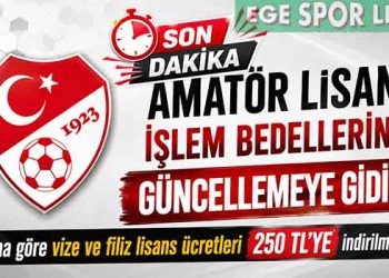 AMATÖR LİSANS İŞLEM BEDELLERİNDE GÜNCELLEMEYE GİDİLDİ