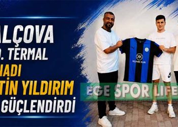 METİN YILDIRIM, BALÇOVA BELEDİYE TERMAL’E İMZAYI ATTI
