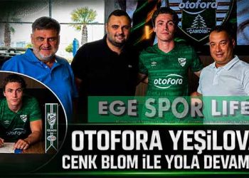 OTOFORA YEŞİLOVASPOR, GOLCÜ CENK BLOM’U BIRAKMADI