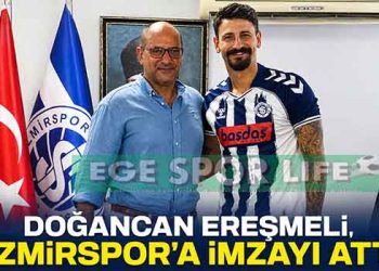İZMİRSPOR KALESİ EMİN ELLERDE: DOĞANCAN EREŞMELİ İMZAYI ATTI