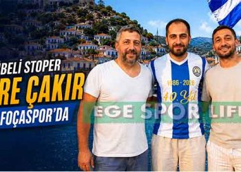 YENİ FOÇASPOR, DEFANSI EMRE ÇAKIR İLE GÜÇLENDİRDİ