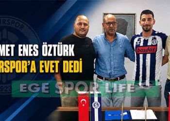 İZMİRSPOR SAVUNMAYI MEHMET ENES ÖZTÜRK İLE GÜÇLENDİRDİ