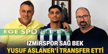 İZMİRSPOR, GENÇ YETENEK YUSUF ASLANER’İ KADROSUNA DAHİL ETTİ