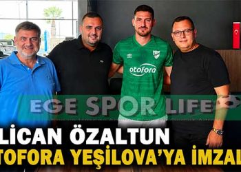 OTOFORA YEŞİLOVASPOR, SAVUNMAYI ALİCAN ÖZALTUN İLE GÜÇLENDİRDİ