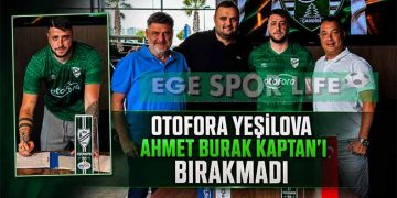 OTOFORA YEŞİLOVA’DA KALE AHMET BURAK KAPTAN’A EMANET