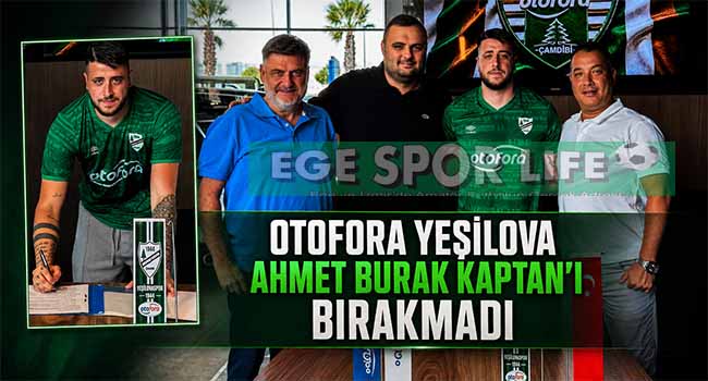 OTOFORA YEŞİLOVA’DA KALE AHMET BURAK KAPTAN’A EMANET