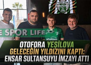 OTOFORA YEŞİLOVA GELECEĞİN YILDIZINI KAPTI: ENSAR SULTANSUYU İMZAYI ATTI