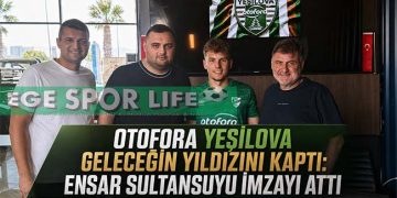 OTOFORA YEŞİLOVA GELECEĞİN YILDIZINI KAPTI: ENSAR SULTANSUYU İMZAYI ATTI