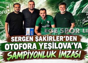 OTOFORA YEŞİLOVASPOR KRALINI ALDI: SERGEN ŞAKİRLER’DEN ŞAMPİYONLUK İMZASI