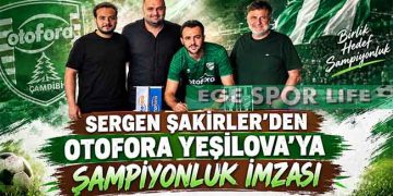 OTOFORA YEŞİLOVASPOR KRALINI ALDI: SERGEN ŞAKİRLER’DEN ŞAMPİYONLUK İMZASI