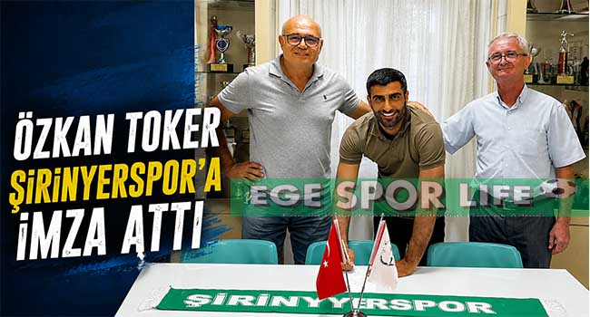 ŞİRİNYERSPOR, TECRÜBELİ ORTA SAHA OYUNCUSU ÖZKAN TOKER’İ KAPTI