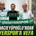 YETİŞTİĞİ KULÜP OLAN ŞİRİNYERSPOR’A DÖNEN EMRE HACIEYÜPOĞLU İMZAYI ATTI