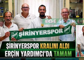 ŞİRİNYERSPOR GOLCÜSÜNÜ BULDU: ERÇİN YARDIMCI İMZAYI ATTI