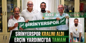 ŞİRİNYERSPOR GOLCÜSÜNÜ BULDU: ERÇİN YARDIMCI İMZAYI ATTI