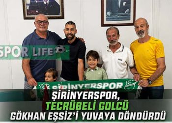 ŞİRİNYERSPOR, TECRÜBELİ GOLCÜ GÖKHAN EŞSİZ’İ YUVAYA DÖNDÜRDÜ