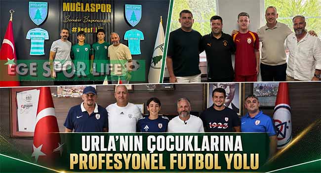 URLA BELEDİYESPOR’UN ALTYAPI GURURU: 4 GENÇ YETENEK PROFESYONEL KULÜPLERE TRANSFER OLDU
