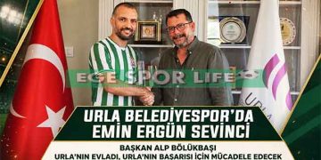 URLA BELEDİYESPOR’DA KAPTAN EMİN ERGÜN YUVADA KALDI