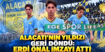 ALAÇATI’NIN YILDIZI GERİ DÖNDÜ: ERDİ ÖNAL İMZAYI ATTI