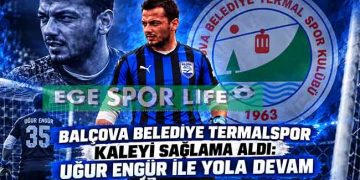 BALÇOVA BELEDİYE TERMALSPOR KALEYİ SAĞLAMA ALDI: UĞUR ENGÜR İLE YOLA DEVAM