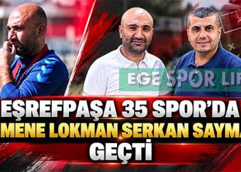 EŞREFPAŞA 35 SPOR’DA DÜMENE LOKMAN SERKAN SAYMAN GEÇTİ