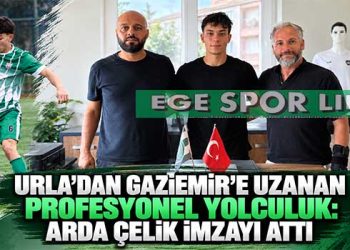URLA’DAN GAZİEMİR’E UZANAN PROFESYONEL YOLCULUK: ARDA ÇELİK İMZAYI ATTI