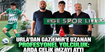 URLA’DAN GAZİEMİR’E UZANAN PROFESYONEL YOLCULUK: ARDA ÇELİK İMZAYI ATTI