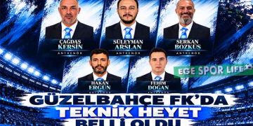 GÜZELBAHÇE FK’DA TEKNİK HEYET BELLİ OLDU