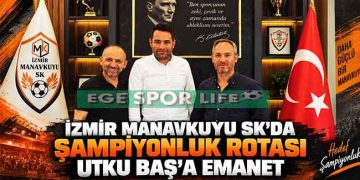 İZMİR MANAVKUYU SK’DA ŞAMPİYONLUK ROTASI UTKU BAŞ’A EMANET
