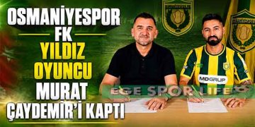MURAT ÇAYDEMİR, AYOS OSMANİYESPOR FK’YA İMZAYI ATTI