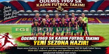 ÖDEMİŞ 1969 SK KADIN FUTBOL TAKIMI’NDA HEDEF ŞAMPİYONLUK