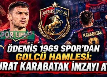 ÖDEMİŞ 1969 SPOR’DAN GOLCÜ HAMLESİ: MURAT KARABATAK İMZAYI ATTI