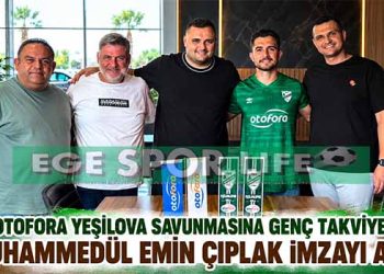 OTOFORA YEŞİLOVA SAVUNMASINA GENÇ TAKVİYE: MUHAMMEDÜL EMİN ÇIPLAK İMZAYI ATTI