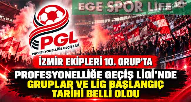 PROFESYONELLİĞE GEÇİŞ LİGİ’NDE GRUPLAR VE LİG BAŞLANGIÇ TARİHİ BELLİ OLDU