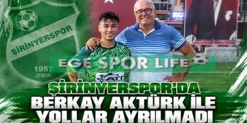 ŞİRİNYERSPOR’DA BERKAY AKTÜRK İLE YOLLAR AYRILMADI