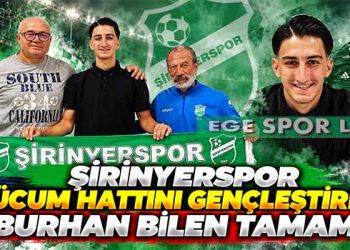 ŞİRİNYERSPOR HÜCUM HATTINI GENÇLEŞTİRDİ: BURHAN BİLEN TAMAM
