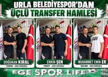 URLA BELEDİYESPOR’DAN ÜÇLÜ TRANSFER HAMLESİ