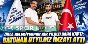 URLA BELEDİYESPOR BİR YILDIZI DAHA KAPTI: BATUHAN OTYILDIZ İMZAYI ATTI