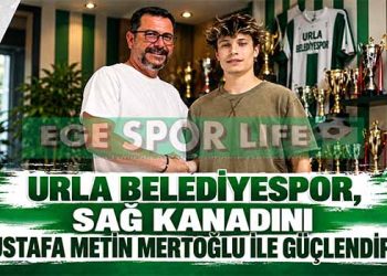 URLA BELEDİYESPOR, SAĞ KANADINI MUSTAFA METİN MERTOĞLU İLE GÜÇLENDİRDİ