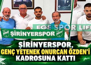 ŞİRİNYERSPOR, GENÇ YETENEK ONURCAN ÖZDEN’İ KADROSUNA KATTI