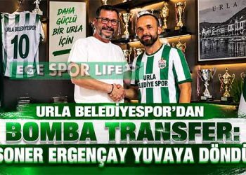 URLA BELEDİYESPOR’DAN BOMBA TRANSFER: SONER ERGENÇAY YUVAYA DÖNDÜ