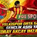 YELKİSPOR ORTA SAHAYA GENÇLİK AŞISI YAPTI: KORAY AKÇAY İMZAYI ATTI