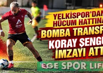 YELKİSPOR’DAN HÜCUM HATTINA BOMBA TRANSFER: KORAY ŞENGÜL İMZAYI ATTI